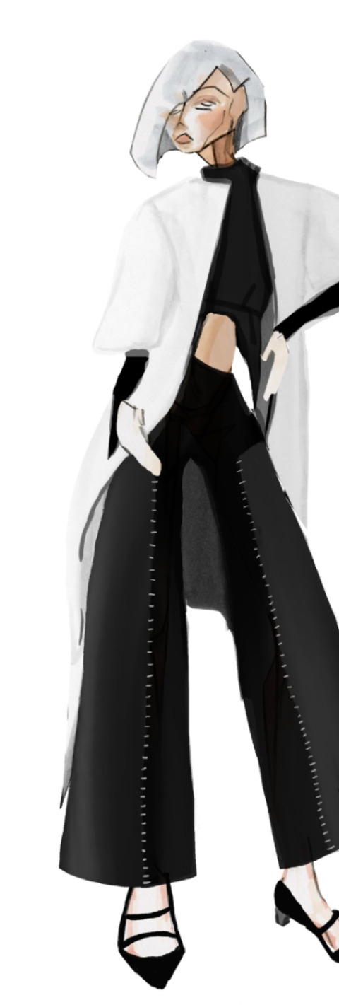 White Cocoon, Black Column