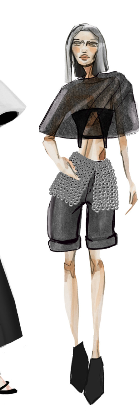 Chainmail Short, Soft Tee
