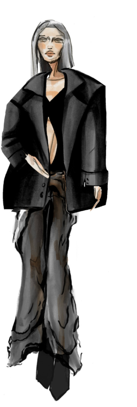 Oversized Tailoring, Liquid Trouser